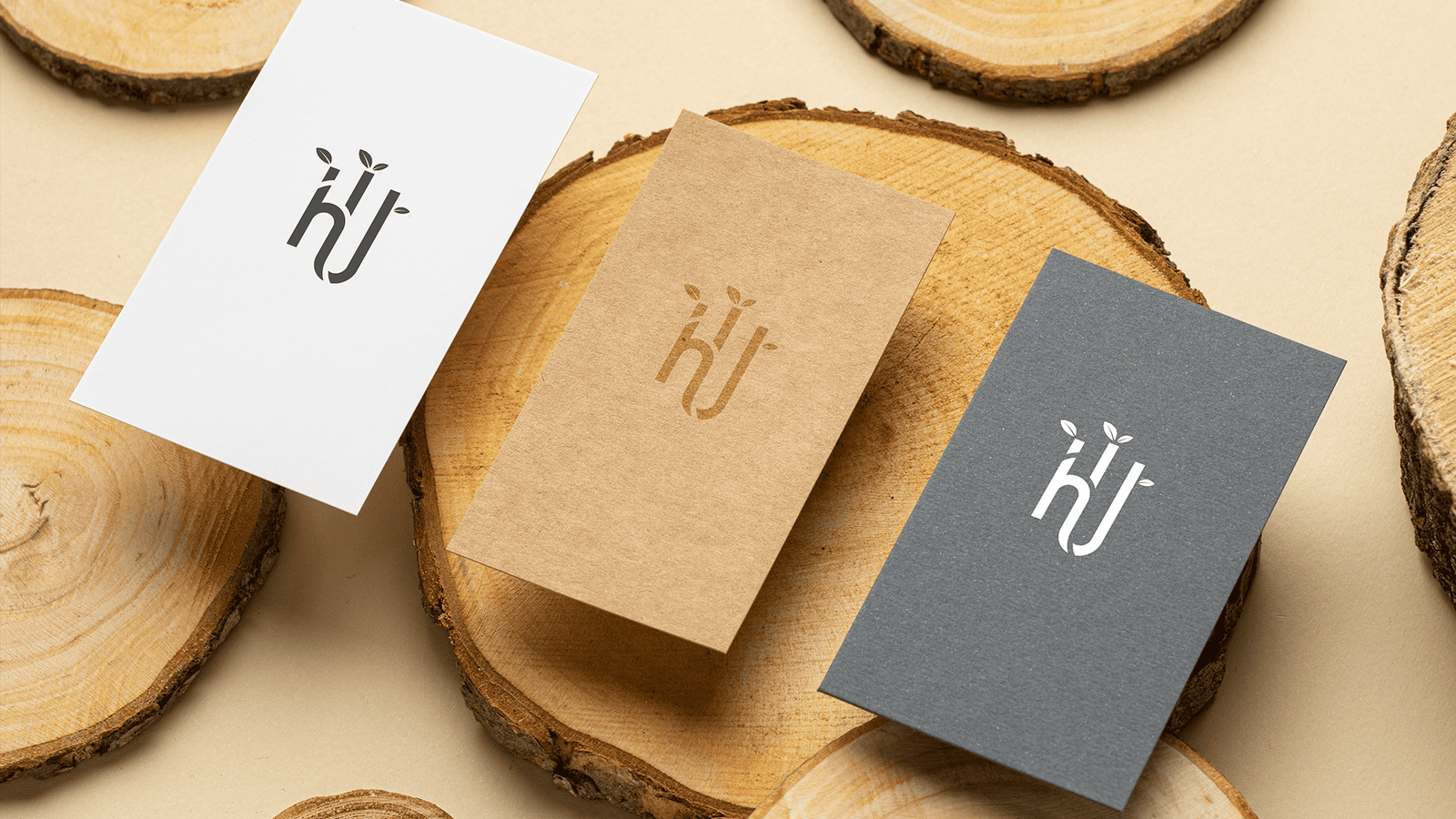 Heartwood Logo with Black and White Variations