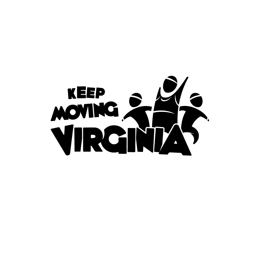 <a href='https://99designs.com/logo-design/contests/logo-design-keep-moving-virginia-394279' target='new'>🏆<a/>Keep Going Virginia